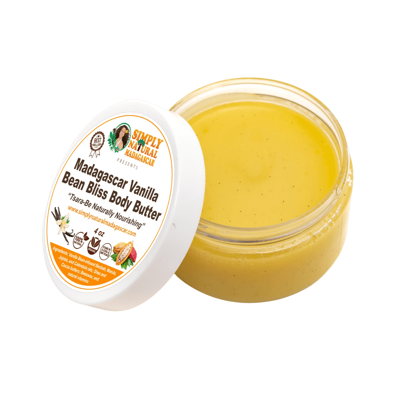 Madagascar Vanilla beans Bliss Body Butter